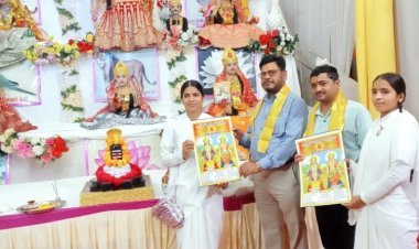 मऊगंज में पहली बार सजी चैतन्य नौ देवियों की अलौकिक झांकी : आध्यात्म से सराबोर हुआ नगर