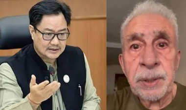Kiren Rijiju vs Naseeruddin Shah: एक वीडियो और सियासी बवाल! नसीरुद्दीन शाह पर किरेन रिजिजू ने क्यों साधा निशाना?