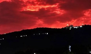 छत्तीसगढ़ के आसमान में दिखा खून जैसा लाल बादल, क्या चक्रवात 'अर्नब' है इसकी वजह?