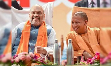 Amit Shah Praise Yogi : योगी की तारीफ, विपक्ष को सीधी चुनौती! लखनऊ में अमित शाह ने भरी हुंकार