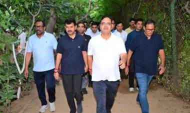 कांग्रेस की दिल्ली रैली से पहले राजस्थान में बीजेपी का काउंटर प्लान, 'लोकतंत्र बचाओ, अराजकता हटाओ' अभियान का आगाज
