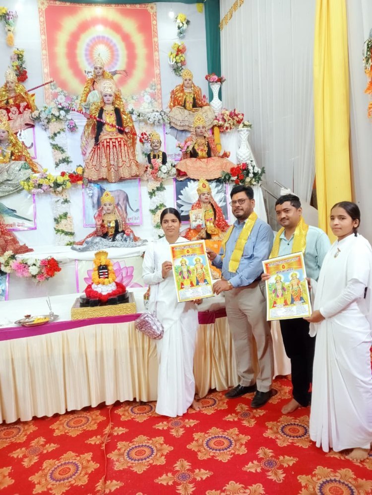 मऊगंज में पहली बार सजी चैतन्य नौ देवियों की अलौकिक झांकी : आध्यात्म से सराबोर हुआ नगर