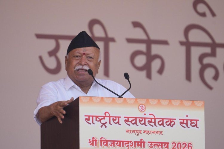 युवाओं में नशे की लत बड़ी समस्या, OTT पर भी नियम बनाने की जरूरत-शताब्दी समारोह में बोले मोहन भागवत
