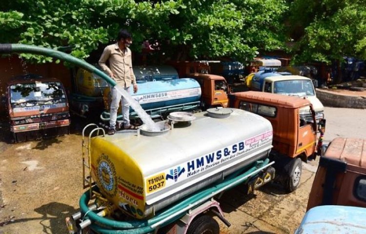 बिन पानी हैदराबाद सून, अक्टूबर में ही 233% बढ़ी पानी के टैंकरों की मांग