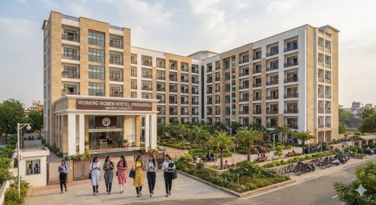 45 करोड़ से प्रयागराज में बनेगा वर्किंग वूमेन हॉस्टल, एयरपोर्ट के पास बनेगी 5 मंज़िला इमारत